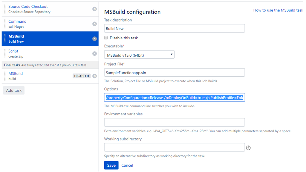 CI/CD Implementation For An Azure Function App Using Atlassian Bamboo Server